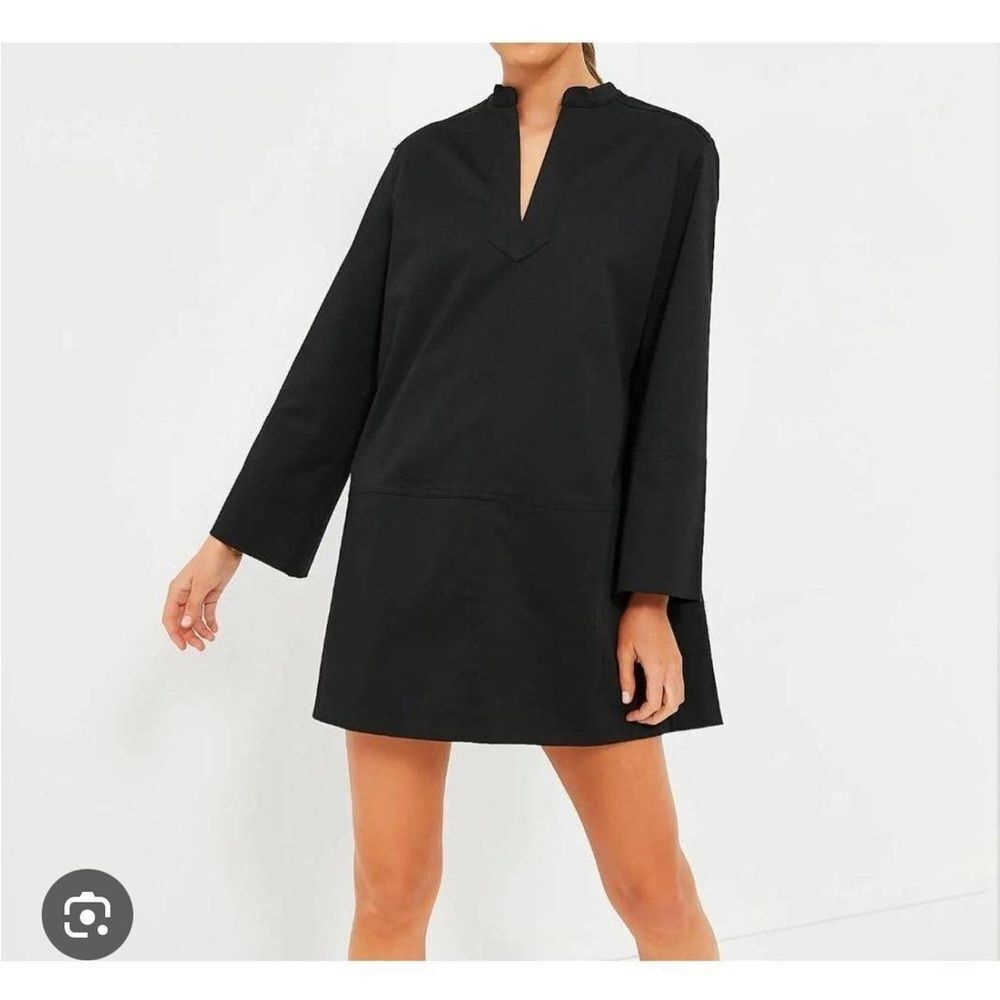 Tuckernuck Pomander Place Roxanne Long Sleeve Black Mini Dress SZ SM Y24277T